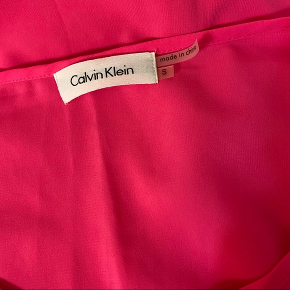 Calvin Klein sleeveless blouse 💚4/$25💚 - Picture 5 of 6